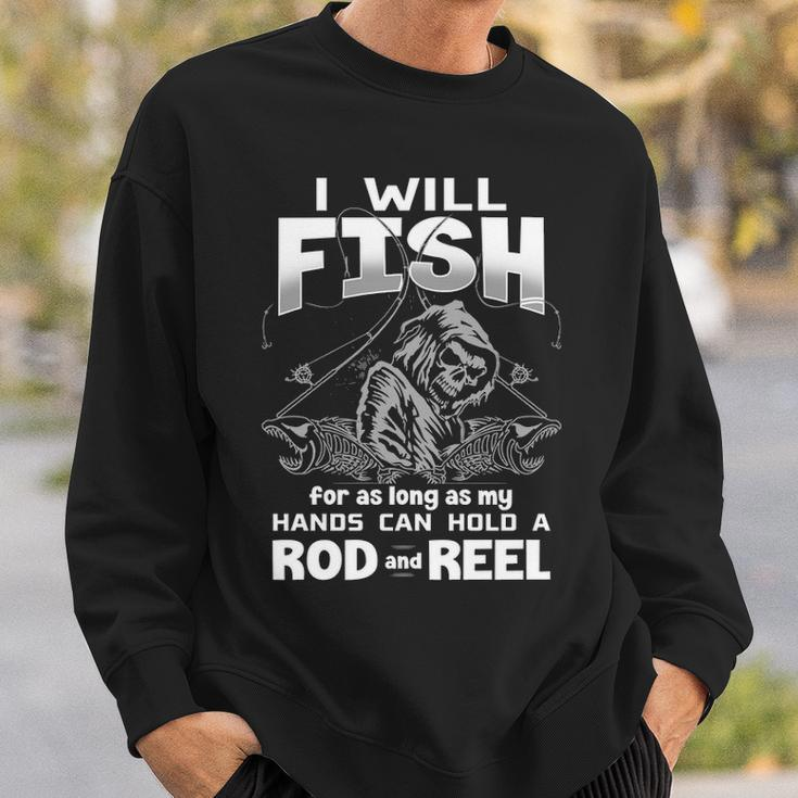 Rod And Reel Sweatshirt Gifts for Him