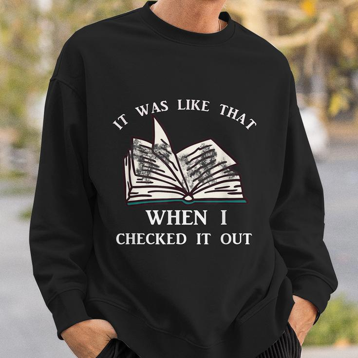 School Library Funny For Librarian Tshirt Sweatshirt Gifts for Him