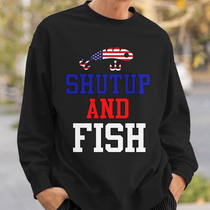 Shut Up And Fish Tshirt Sweatshirt Gifts for Him