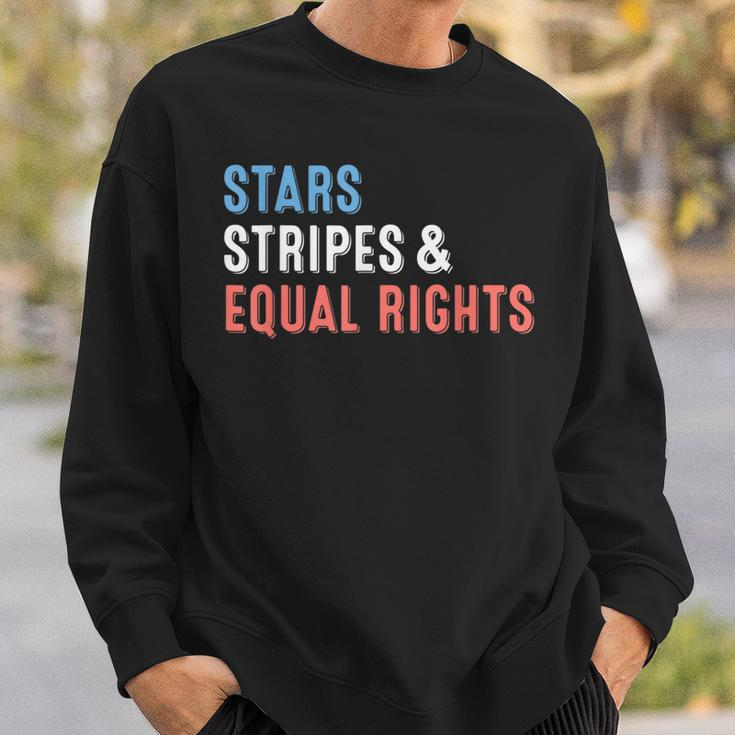Stars Stripes And Equal Rights 4Th Of July Womens Rights V2 Sweatshirt Gifts for Him