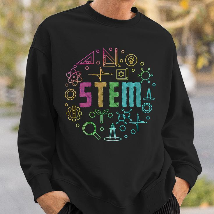 Stem Science Technology Engineering Math Teacher Gifts Sweatshirt Gifts for Him