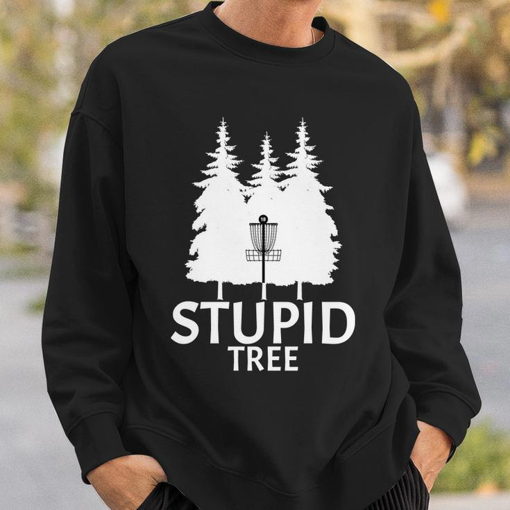 Stupid Tree Disc Golf Tshirt Sweatshirt Gifts for Him