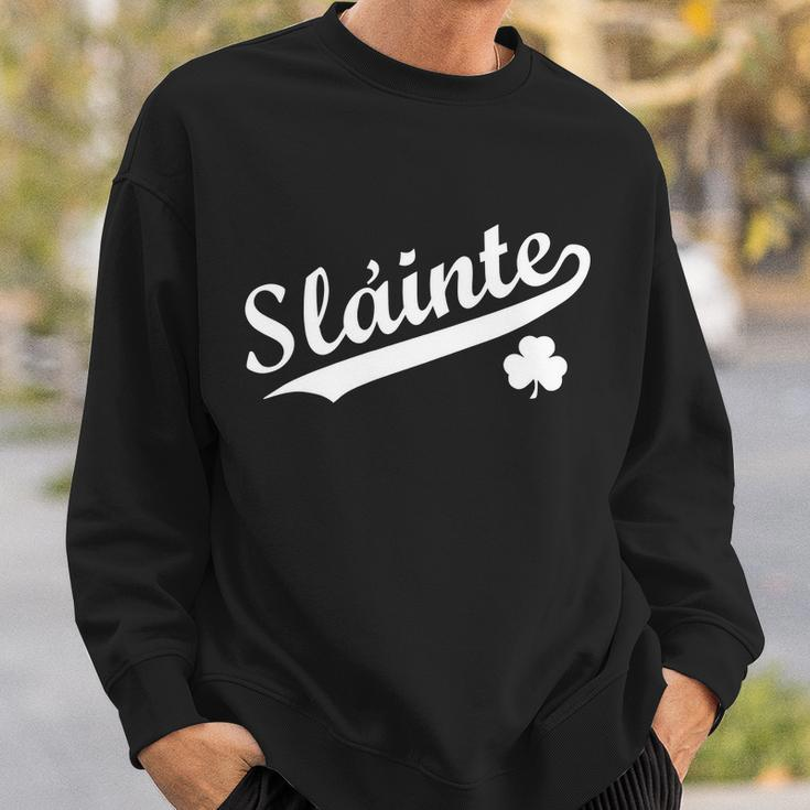 Team Slainte Irish Clover St Patricks Day Sweatshirt Gifts for Him