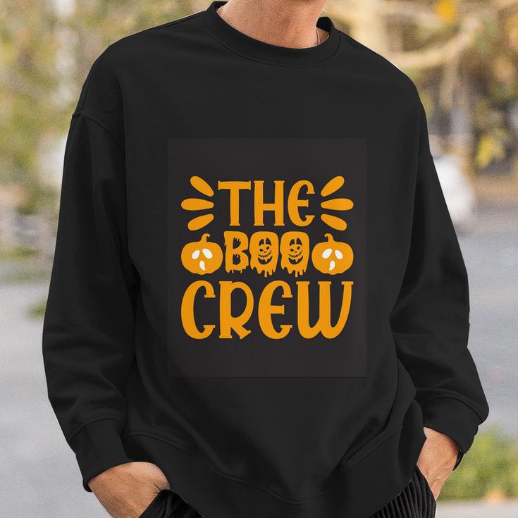 The Boo Crew Funny Halloween Quote Sweatshirt Gifts for Him