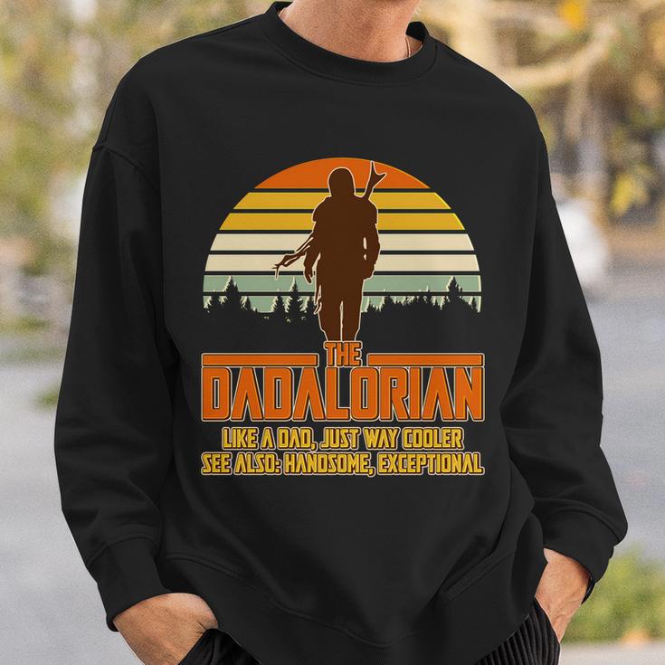 The Dadalorian Like A Dad Handsome Exceptional Tshirt Sweatshirt Gifts for Him