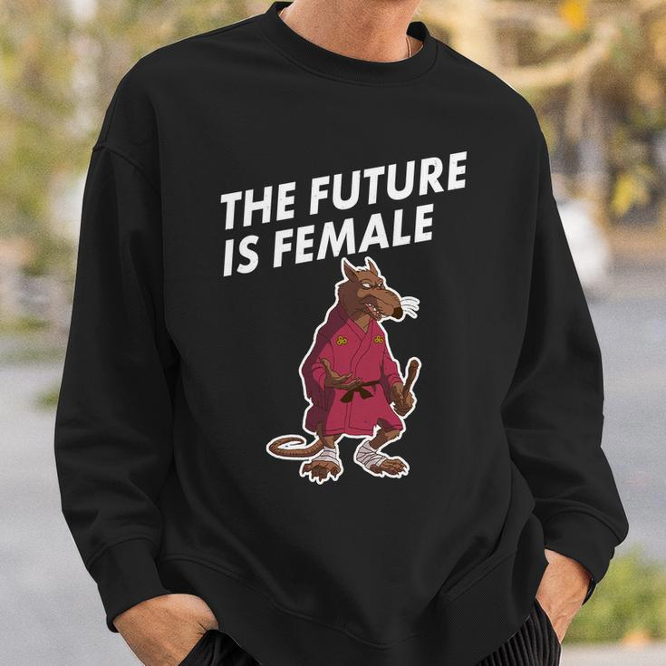 The Future Is Female Funny Splinter Meme Sweatshirt Gifts for Him