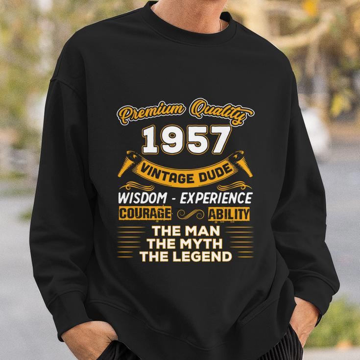 The Man Myth Legend 1957 65Th Birthday Gift For 65 Years Old Gift Sweatshirt Gifts for Him