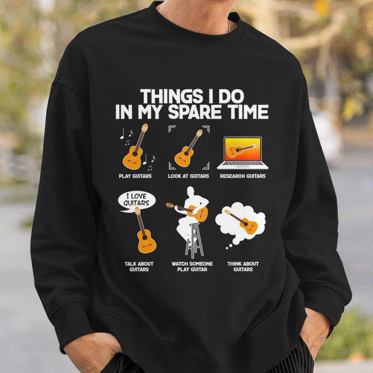 Things I Do In My Spare Time Guitar Fan Tshirt Sweatshirt Gifts for Him