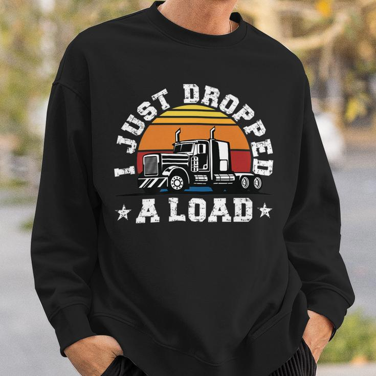 Trucker Trucker Accessories For Truck Driver Diesel Lover Trucker_ V8 Sweatshirt Gifts for Him