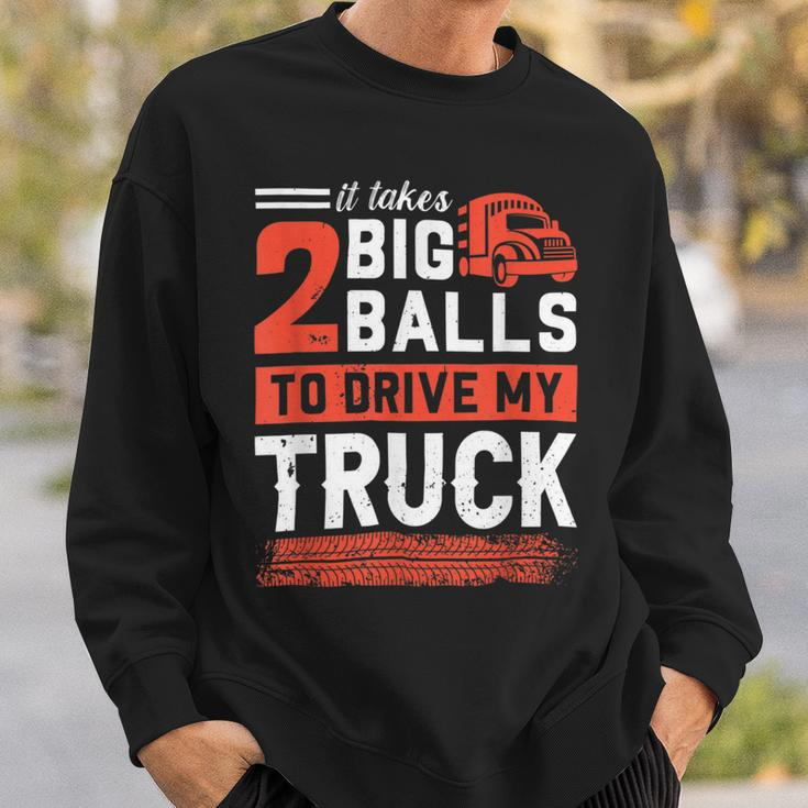 Trucker Trucker Accessories For Truck Driver Motor Lover Trucker_ V20 Sweatshirt Gifts for Him