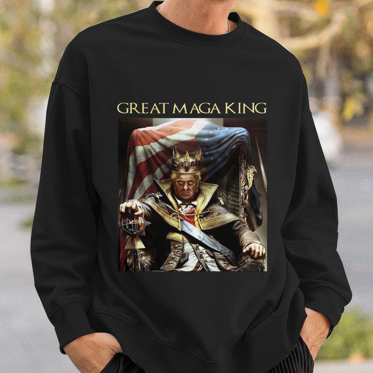 Ultra Maga Maga King The Great Maga King Tshirt V4 Sweatshirt Gifts for Him