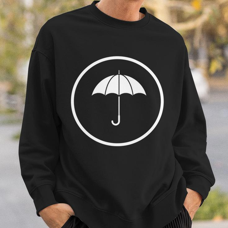 Umbrella Simple Emblem Sweatshirt Gifts for Him