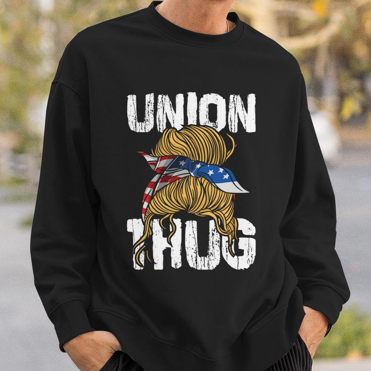 Union Thug Labor Day Skilled Union Laborer Worker Cute Gift Sweatshirt Gifts for Him