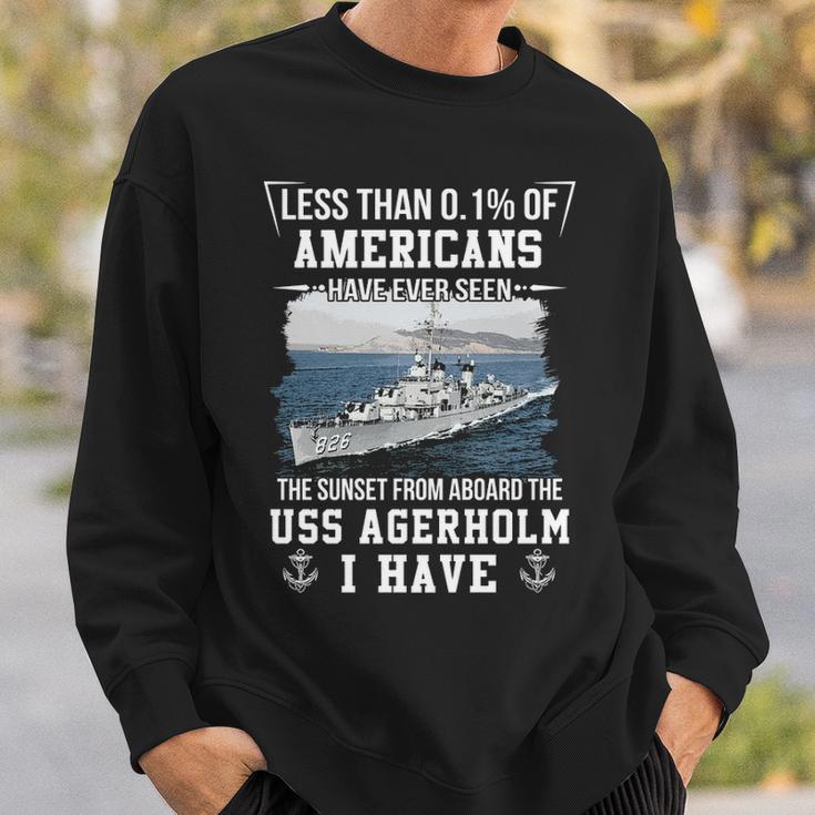 Uss Agerholm Dd 826 Sunset Sweatshirt Gifts for Him