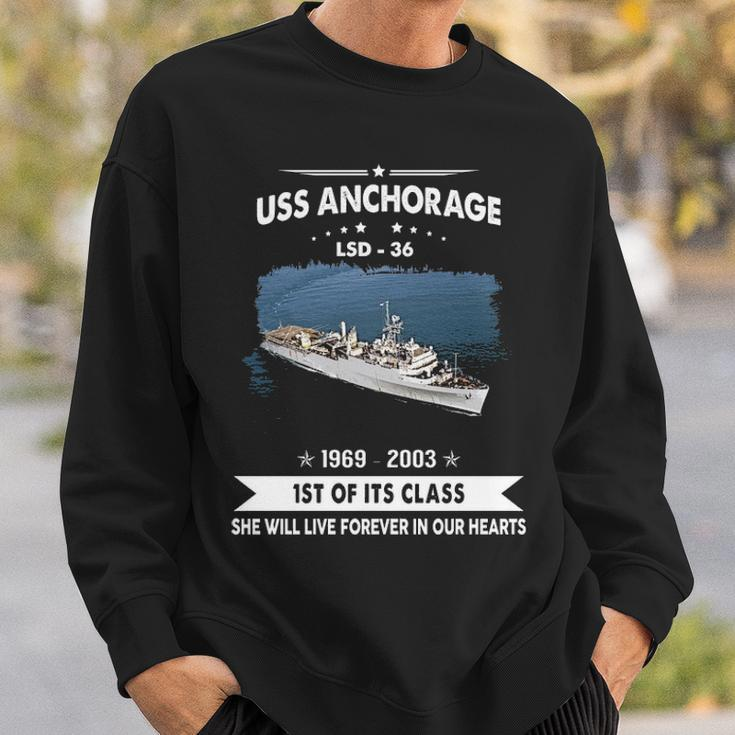 Uss Anchorage Lsd V2 Sweatshirt Gifts for Him