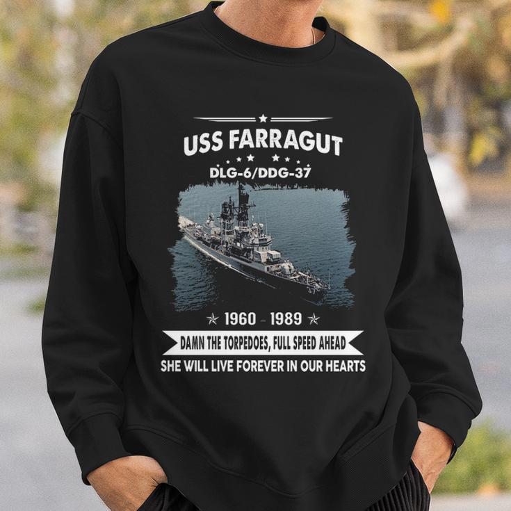 Uss Farragut Dlg 6 Ddg Sweatshirt Gifts for Him