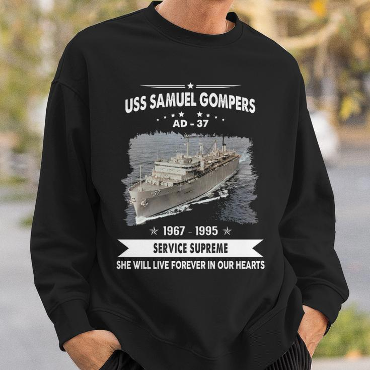 Uss Samuel Gompers Ad Sweatshirt Gifts for Him