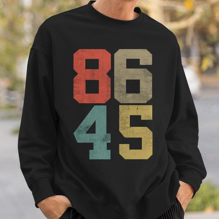 Vintage 86 45 Anti Trump Tshirt Sweatshirt Gifts for Him