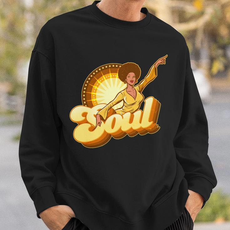 Vintage Afro Soul Retro S Sweatshirt Gifts for Him