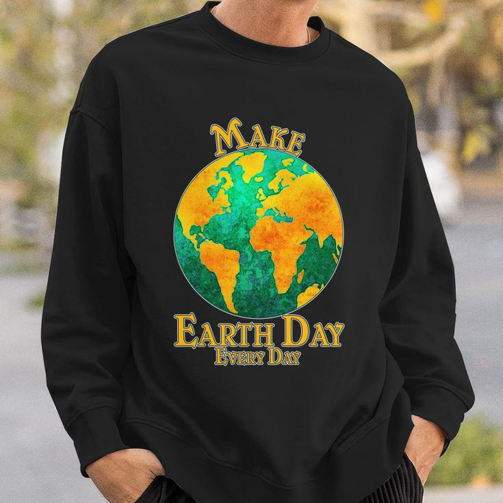 Vintage Make Earth Day Every Day Tshirt Sweatshirt Gifts for Him