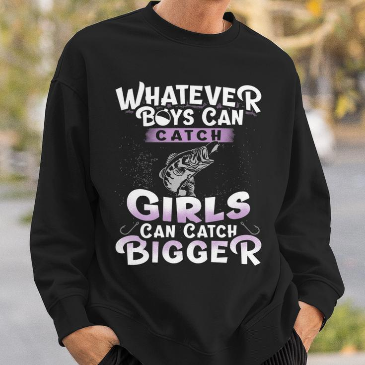 Whatever Boys Catch Sweatshirt Gifts for Him