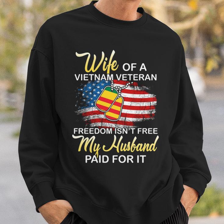 Wife Of Viet Nam Veteran Sweatshirt Gifts for Him