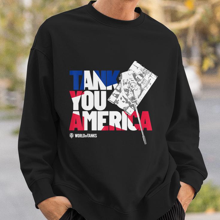 World Of Tanks 4Th Of July Tank You America Sweatshirt Gifts for Him