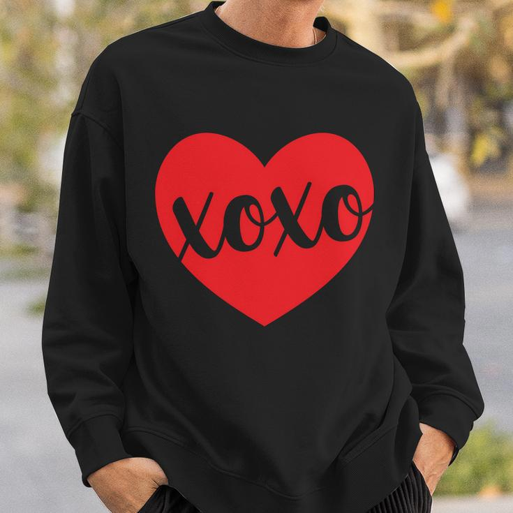 Xoxo Valentines Heart Sweatshirt Gifts for Him