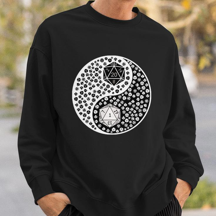 Ying Yang D20 Dungeons And Dragons Tshirt Sweatshirt Gifts for Him