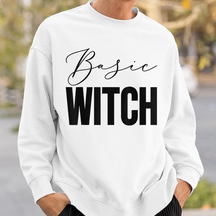 Basic Witch Costume Halloween Sweatshirt Gifts for Him