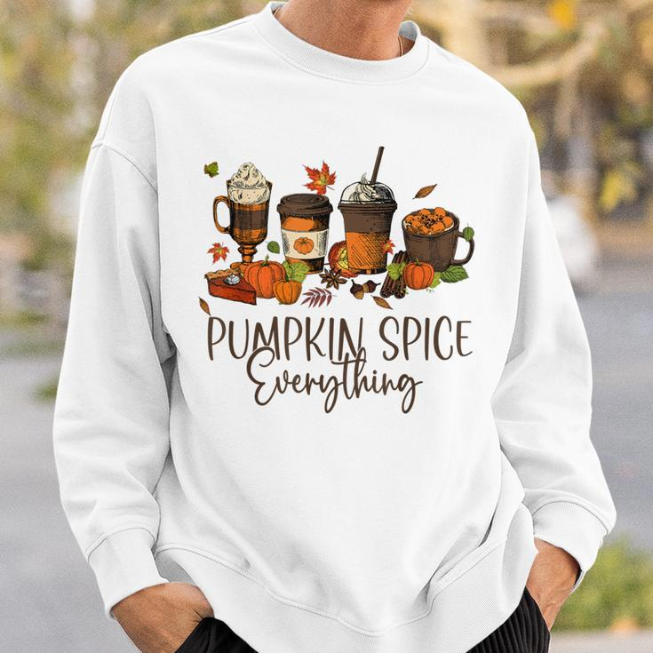 Halloween Pumpkin Spice Everything Thanksgiving V2 Sweatshirt Gifts for Him