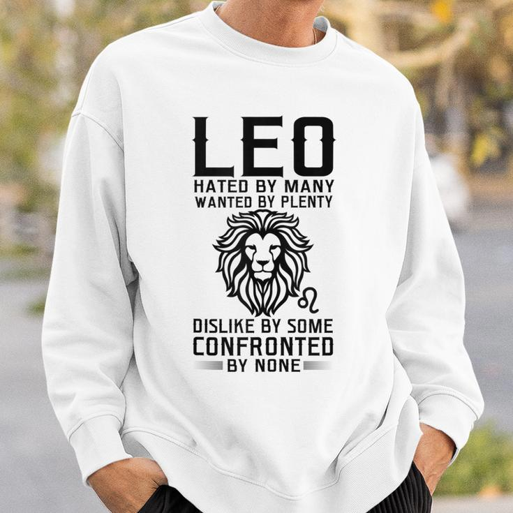 Lion Graphic Art July August Birthday Gifts Leo Zodiac Sign Sweatshirt Gifts for Him