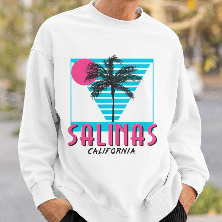 Salinas California Retro Ca Cool Sweatshirt Gifts for Him