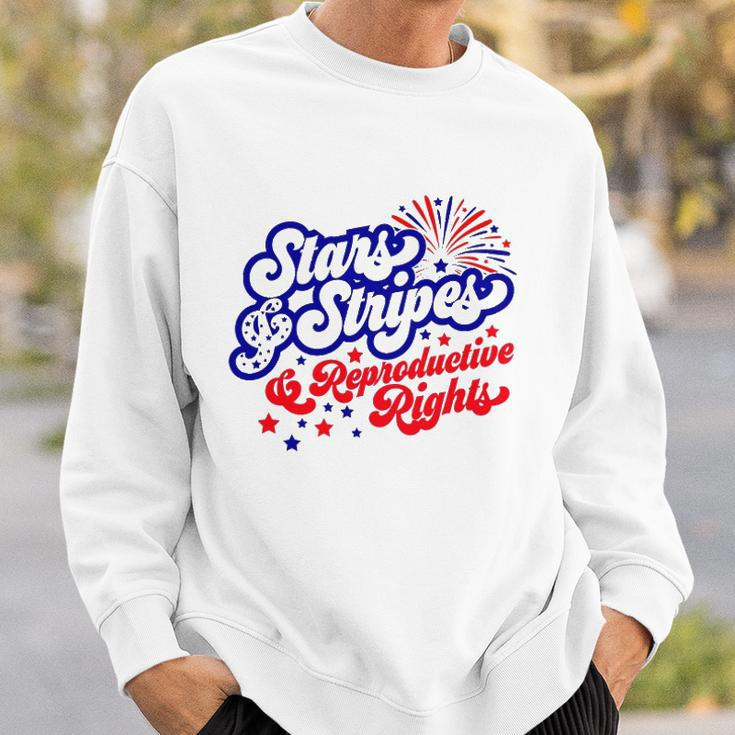 Stars Stripes Reproductive Rights Pro Roe 1973 Pro Choice Women&8217S Rights Feminism Sweatshirt Gifts for Him