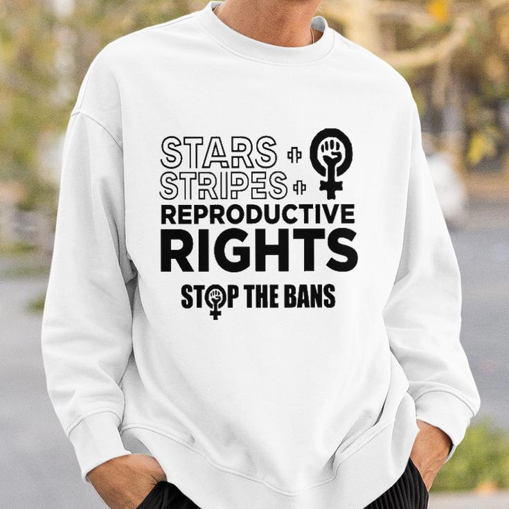Stars Stripes Reproductive Rights Racerback Feminist Pro Choice My Body My Choice Sweatshirt Gifts for Him