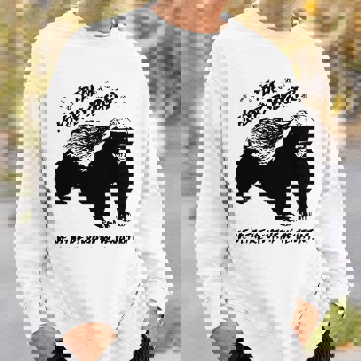 Team Honey Badger V3 Sweatshirt Gifts for Him