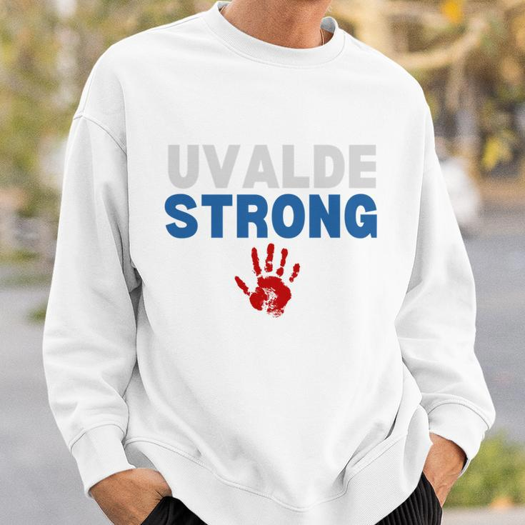 Texas Uvalde Strong Pray For Uvalde Robb Elementary Tshirt V2 Sweatshirt Gifts for Him