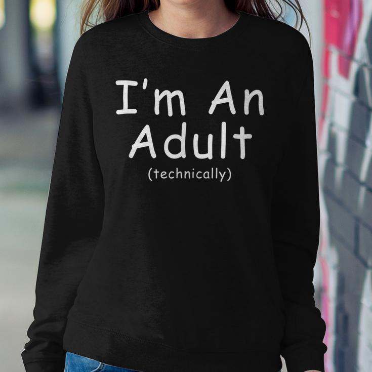 18Th Birthday Im An Adult Funny 18Th Birthday Sweatshirt Gifts for Her