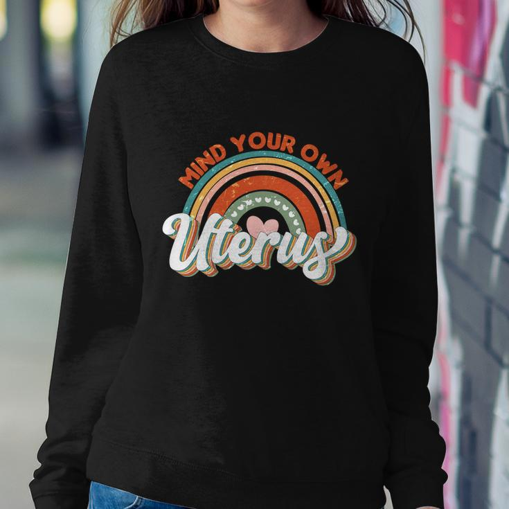 1973 Pro Roe Vintage Mind You Own Uterus Pro Choice Sweatshirt Gifts for Her