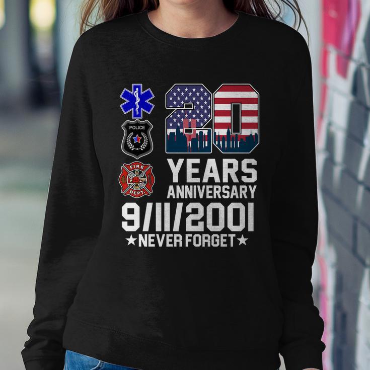 20Th Anniversary 9112001 Never Forget 911 Tshirt Sweatshirt Gifts for Her