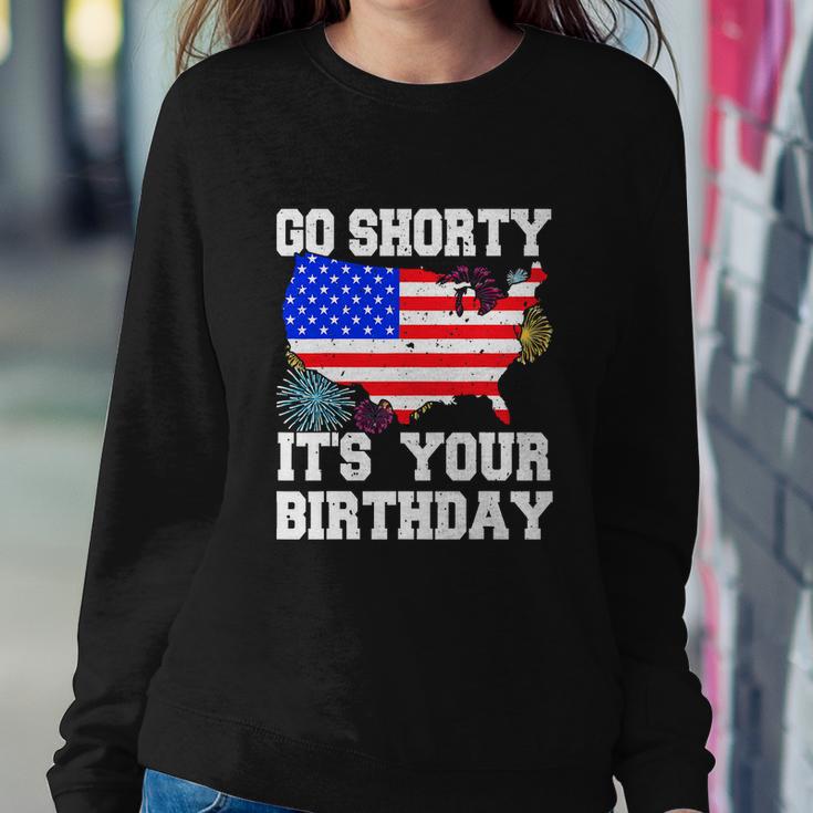 4Th Of July Birthday Usa Lover Sweatshirt Gifts for Her