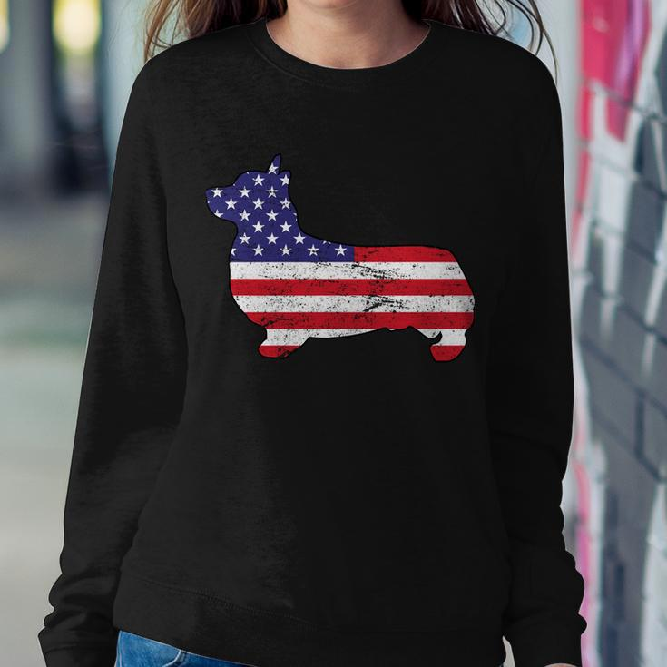 American Corgi Tshirt Sweatshirt Gifts for Her
