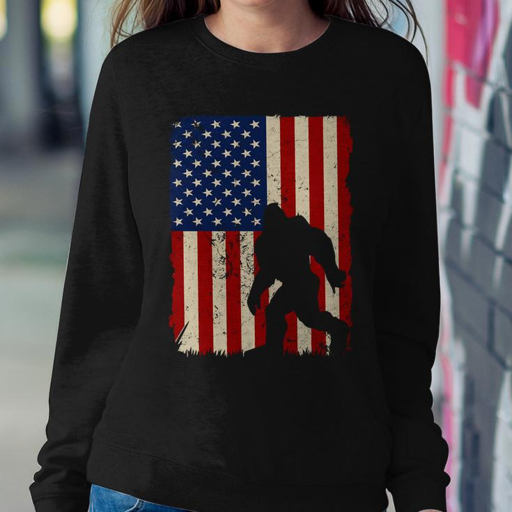 American Flag Gorilla Plus Size 4Th Of July Graphic Plus Size Shirt For Men Wome Sweatshirt Gifts for Her
