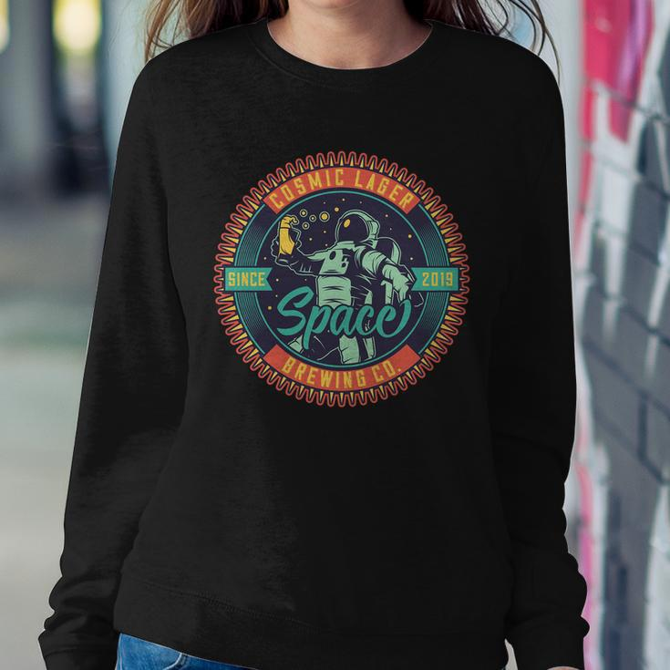 Astronaut Cosmic Lager Space Sweatshirt Gifts for Her