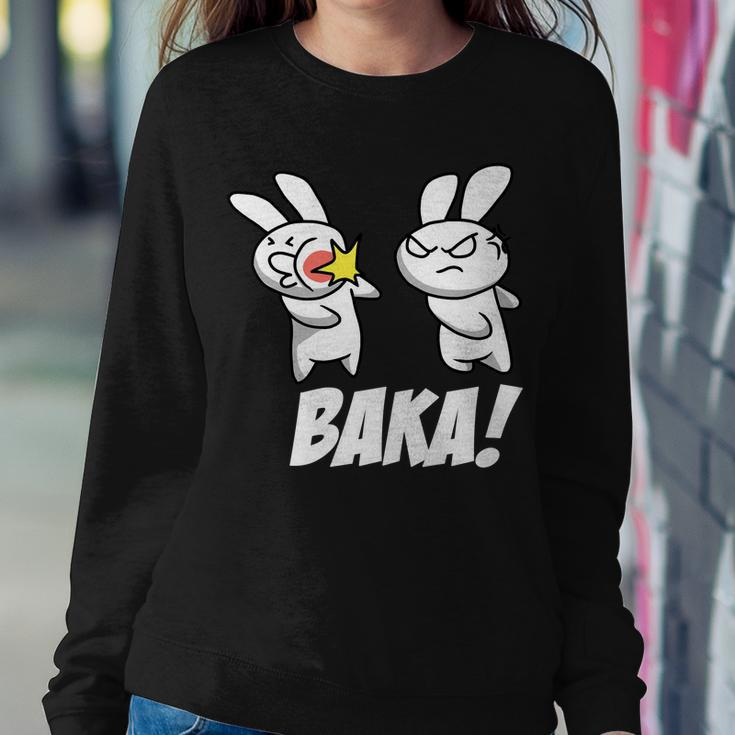 Baka Rabbit Slap Funny Anime Tshirt Sweatshirt Gifts for Her