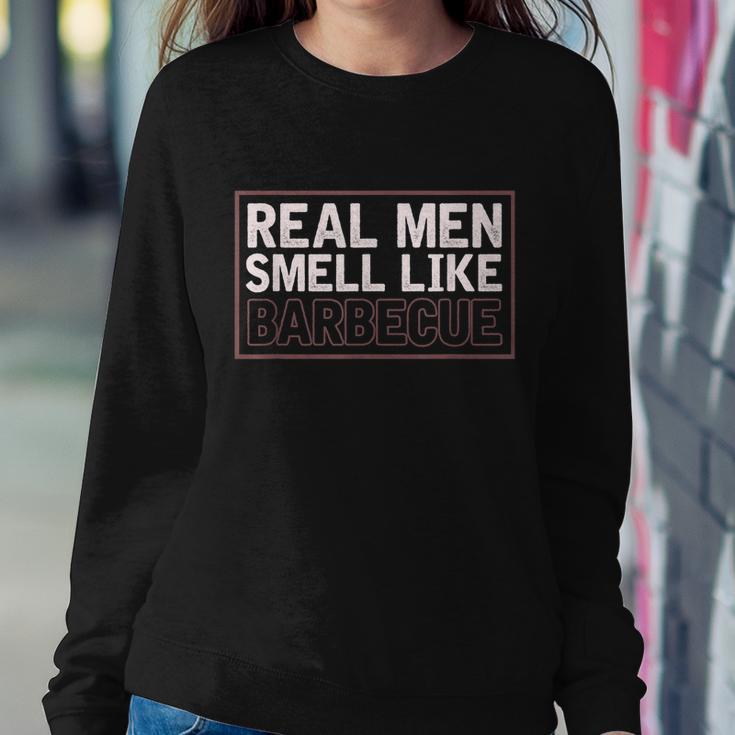 Bbq Grillmaster Men Real Men Smell Like Barbecue Tshirt Sweatshirt Gifts for Her