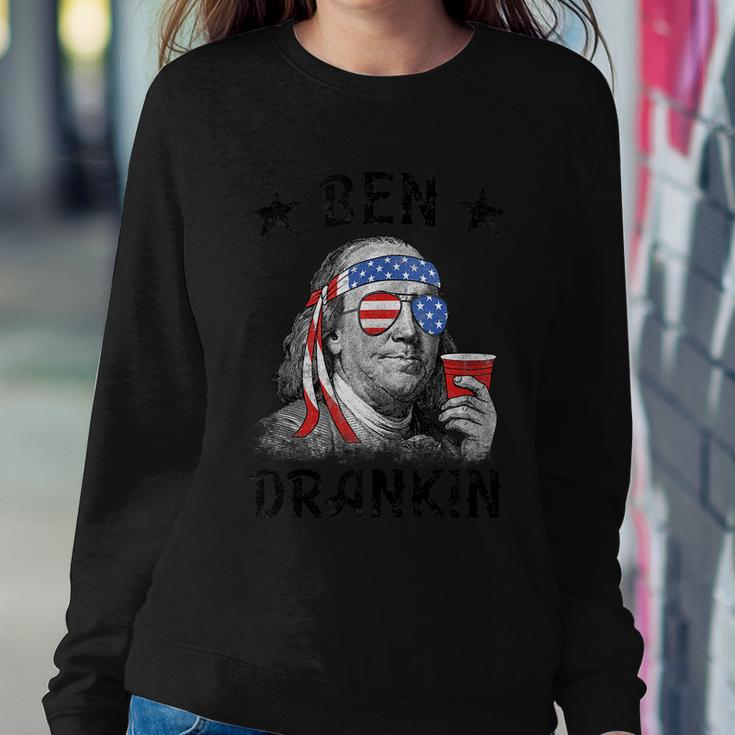 Ben Drankin Funny 4Th Of July Sweatshirt Gifts for Her