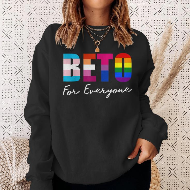 Beto For Everyone Gay Pride Men Women Sweatshirt Graphic Print Unisex Gifts for Her
