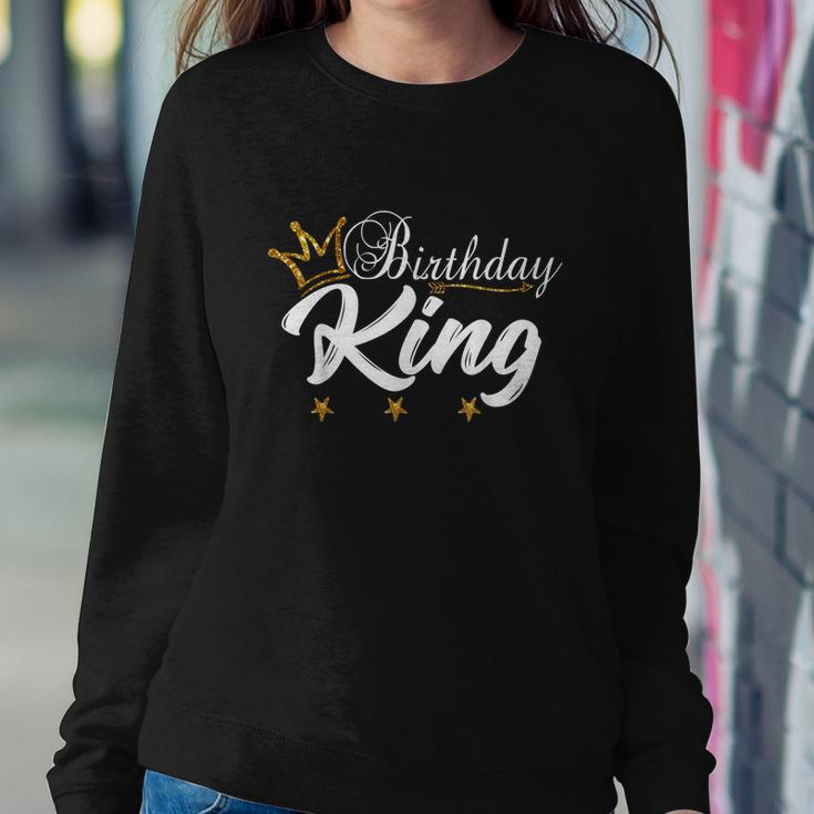 Birthday King Gold Crown Shirt For Boys And Men Tshirt Sweatshirt Gifts for Her