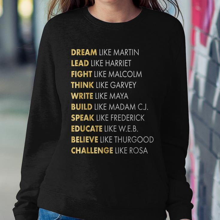 Black History Gifts Dream Like Martin Sweatshirt Gifts for Her